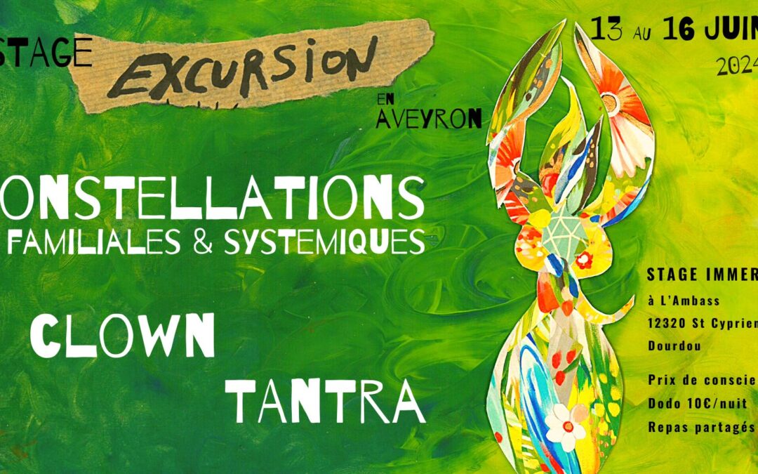 /// PASSé /// Stage Excursion: 13 au 16 Juin 2024 – Aveyron